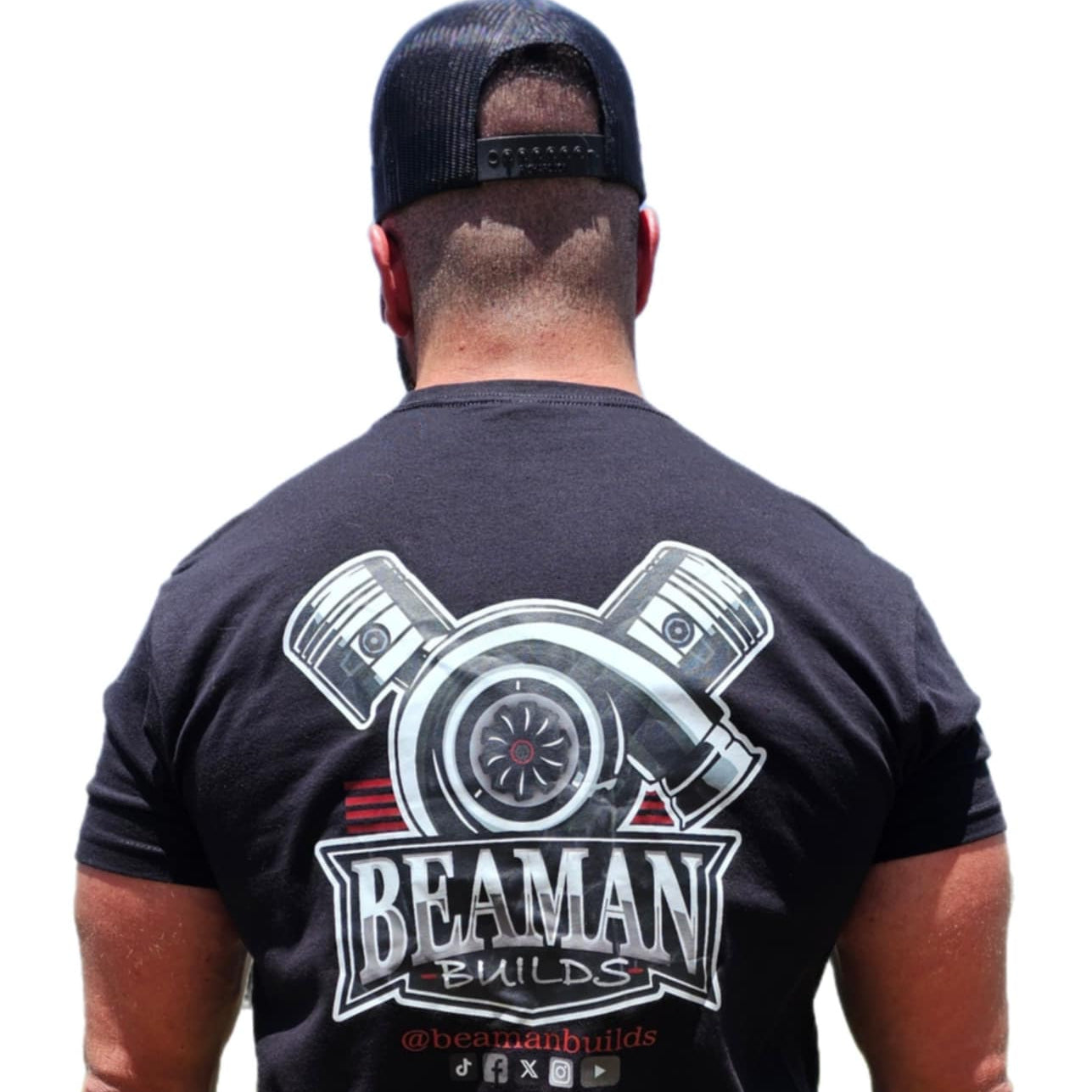 Beaman Builds T-Shirt (Screen Printed)