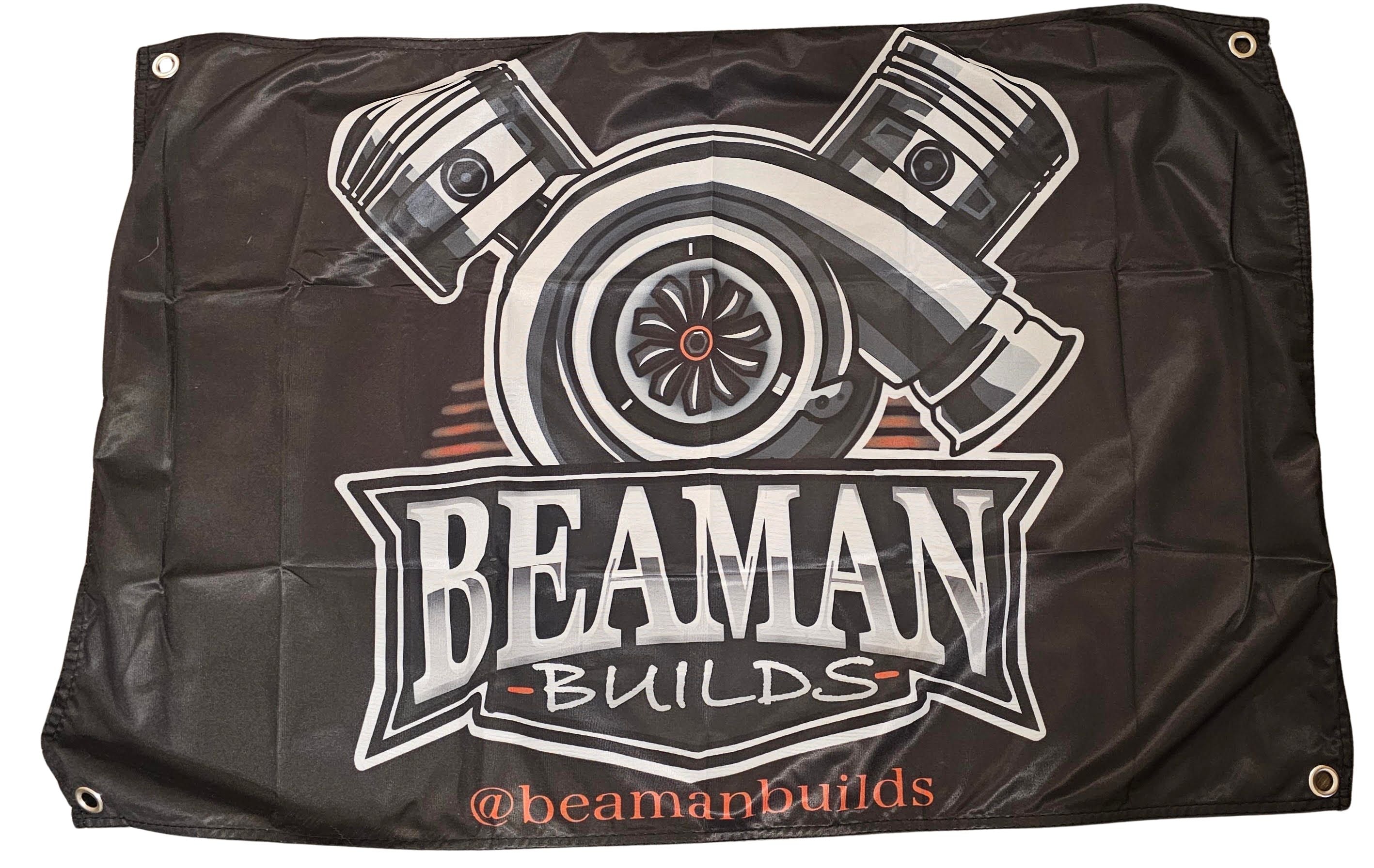 Beaman Builds Flag