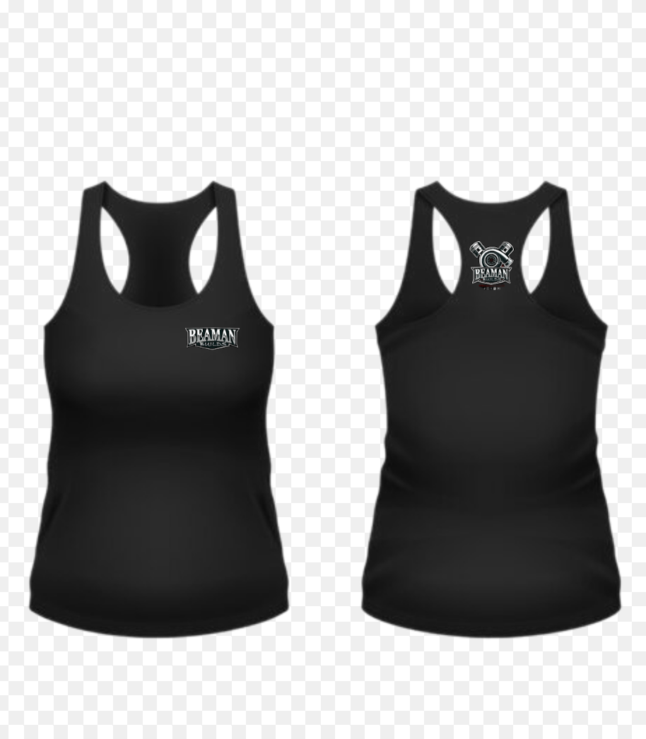 Beaman Builds Women’s Racerback Tank Top